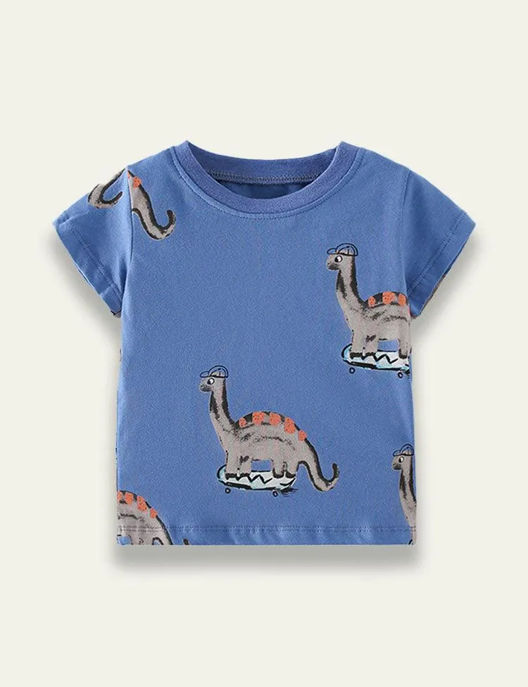 Dinosaur Printed T-shirt