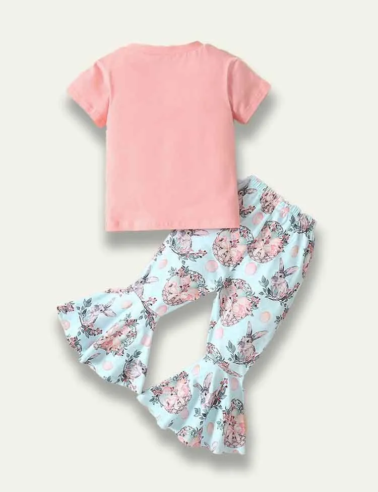 Easter Cartoon Bunny Printed Suit - Image 2