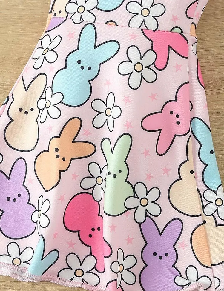 Easter Letter Printed T-Shirt+Bunny Flared Pants - Image 3