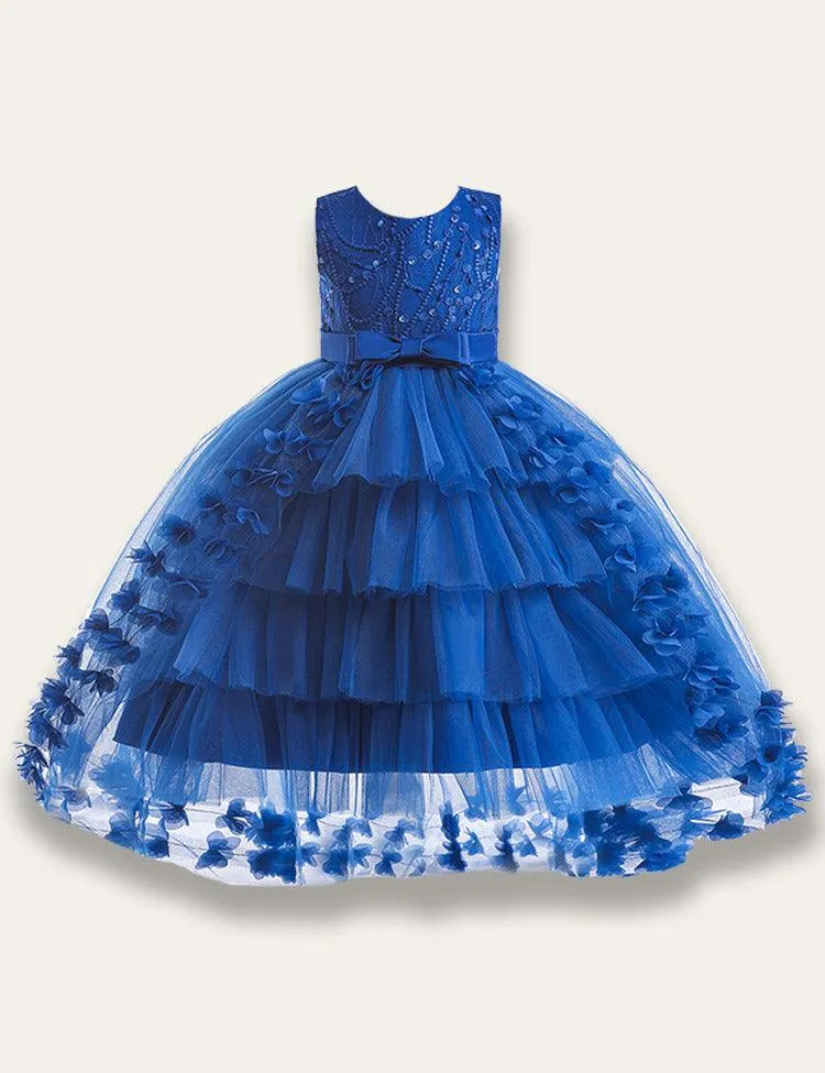 Elegant Lace Princess Dress - Image 3