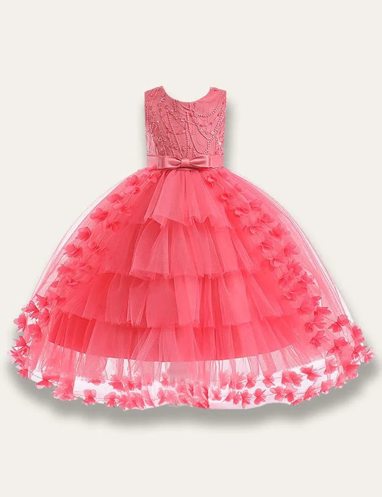 Elegant Lace Princess Dress - Image 4