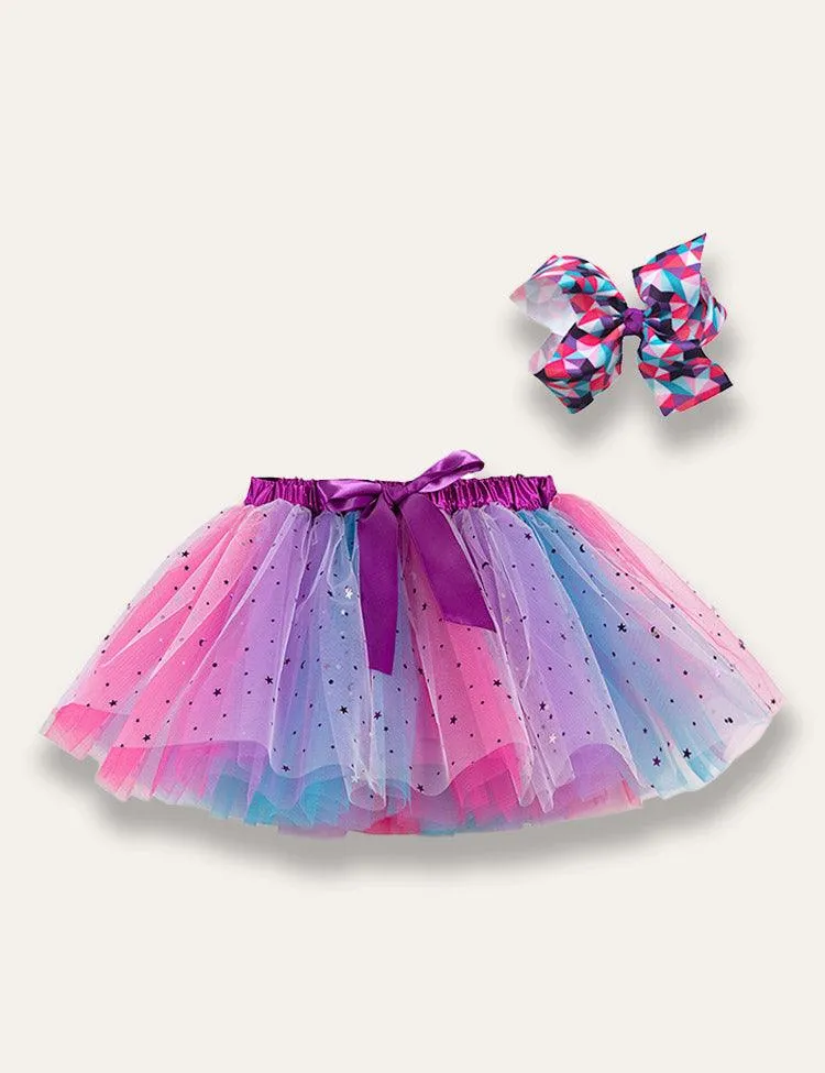 Colorful Mesh Tutu Skirt - Image 9