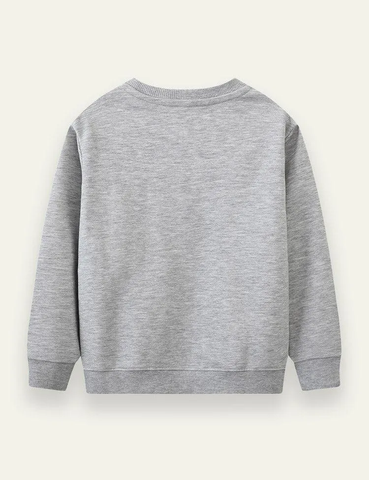 Excavator Printed Sweater - Image 2