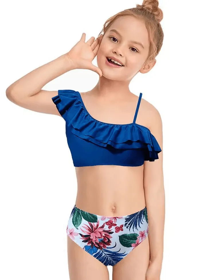Family Matching Leaf Swimsuit - Image 13