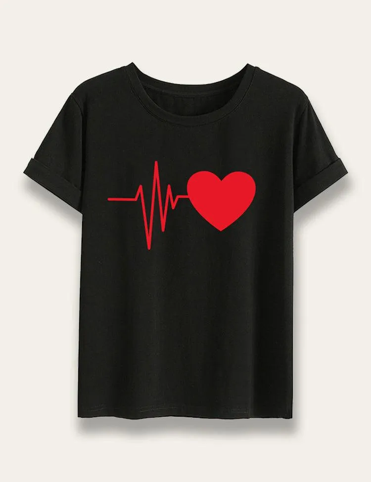 Family Matching Printed T-shirt - Image 4