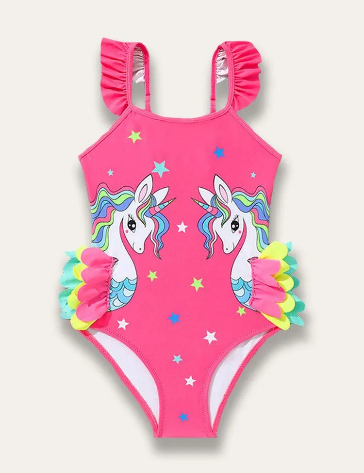 Fantasy Unicorn One Piece Swimsuit - Image 2