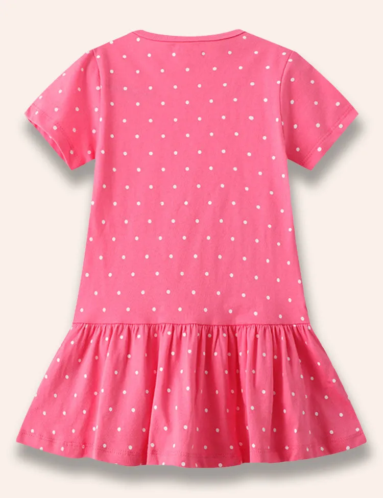 Farm Animal Appliqué Dress - Image 2