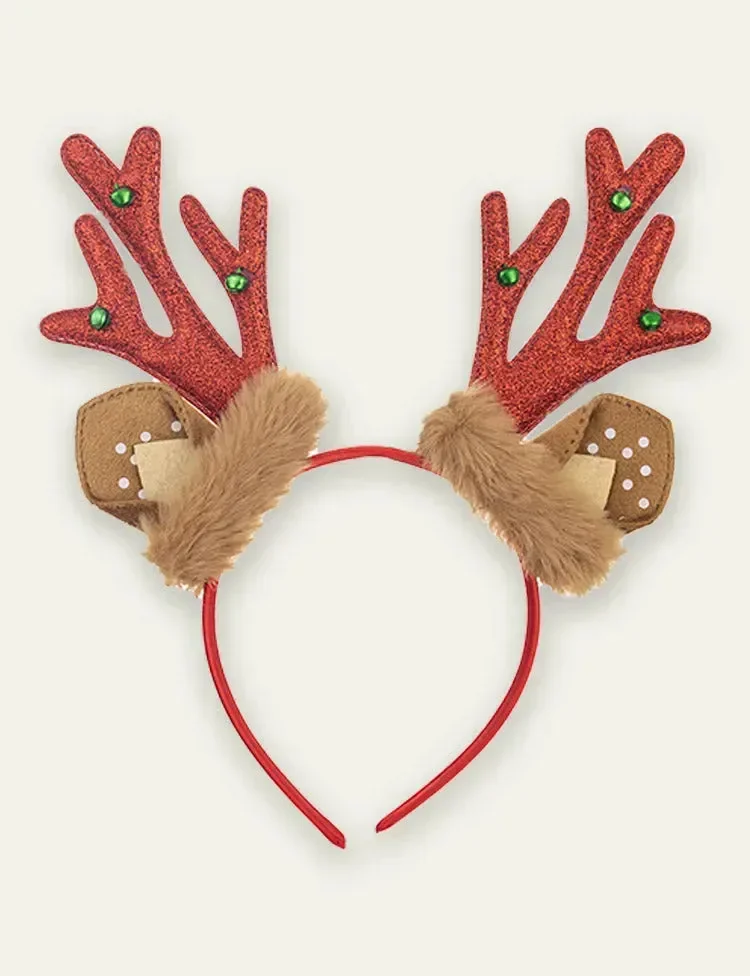 Clearance Deals - Festival Reindeer Embroidery Tulle Long Dress - Image 4