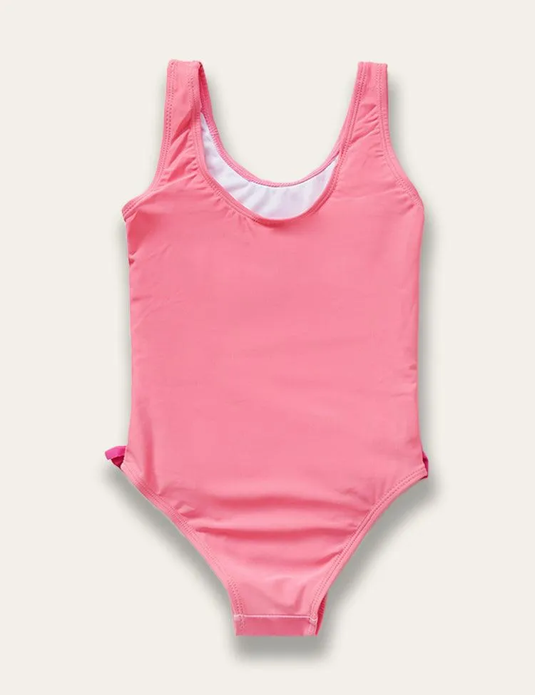 Flamingo Print One-piece Swimsuit - Image 2