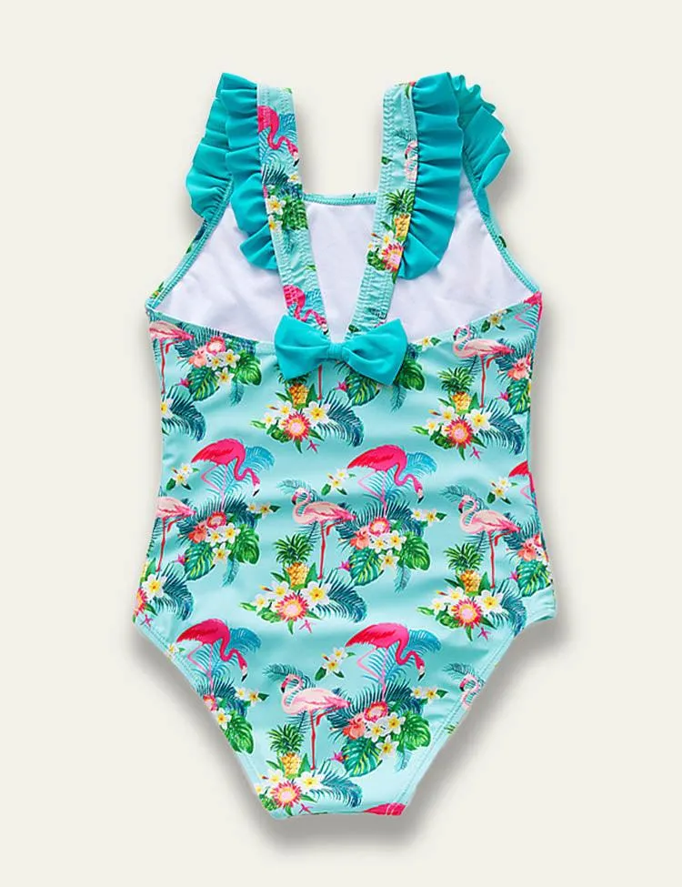 Flamingo Print Swimsuit - Image 2