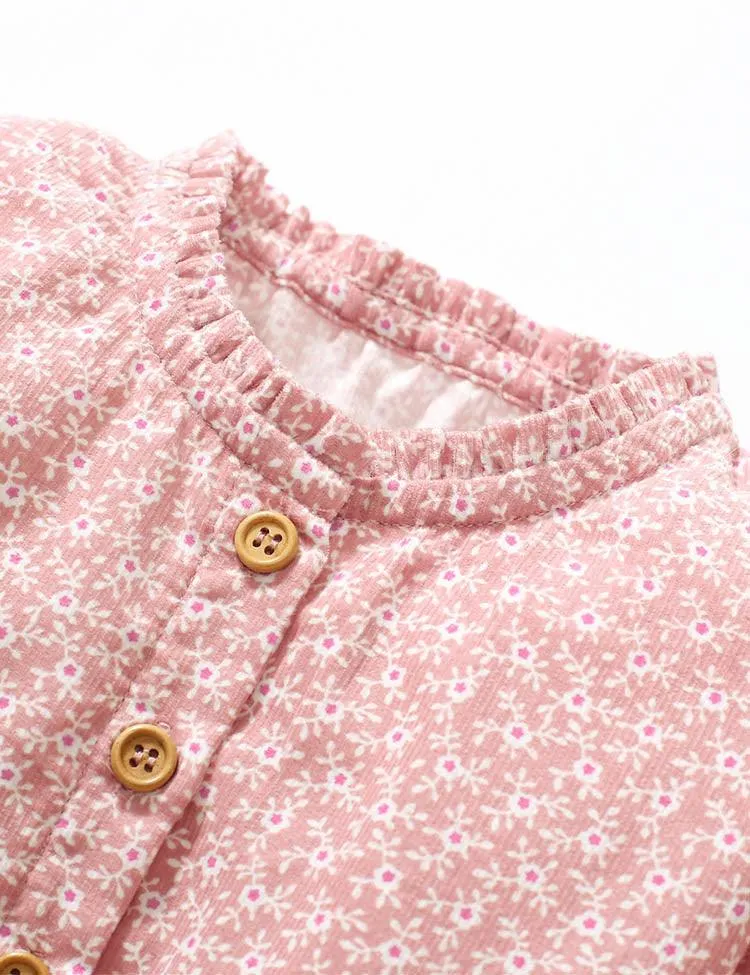 Floral Long Sleeve Dress - Image 3