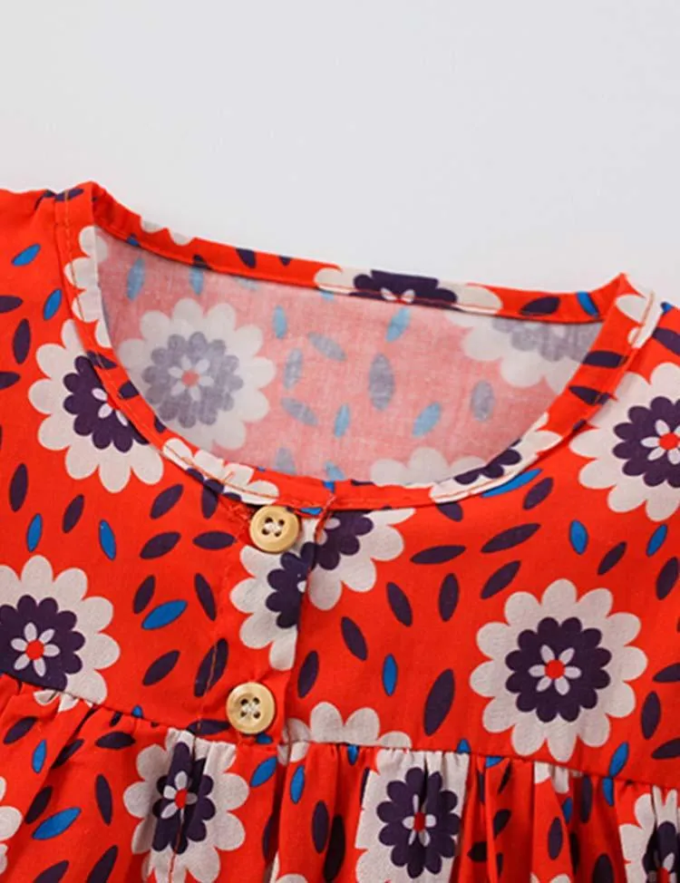 Floral Printed Dress - Image 2