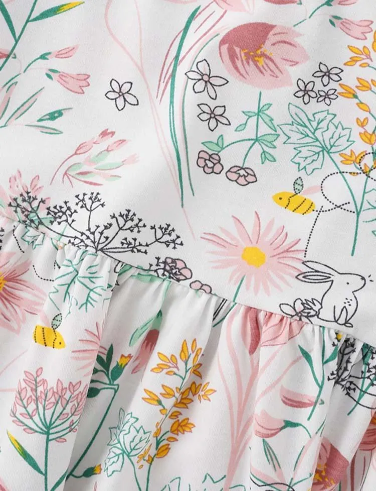 Floral Printed Dress - Image 3