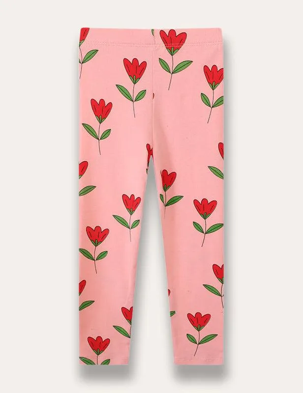 Floral Printed Leggings