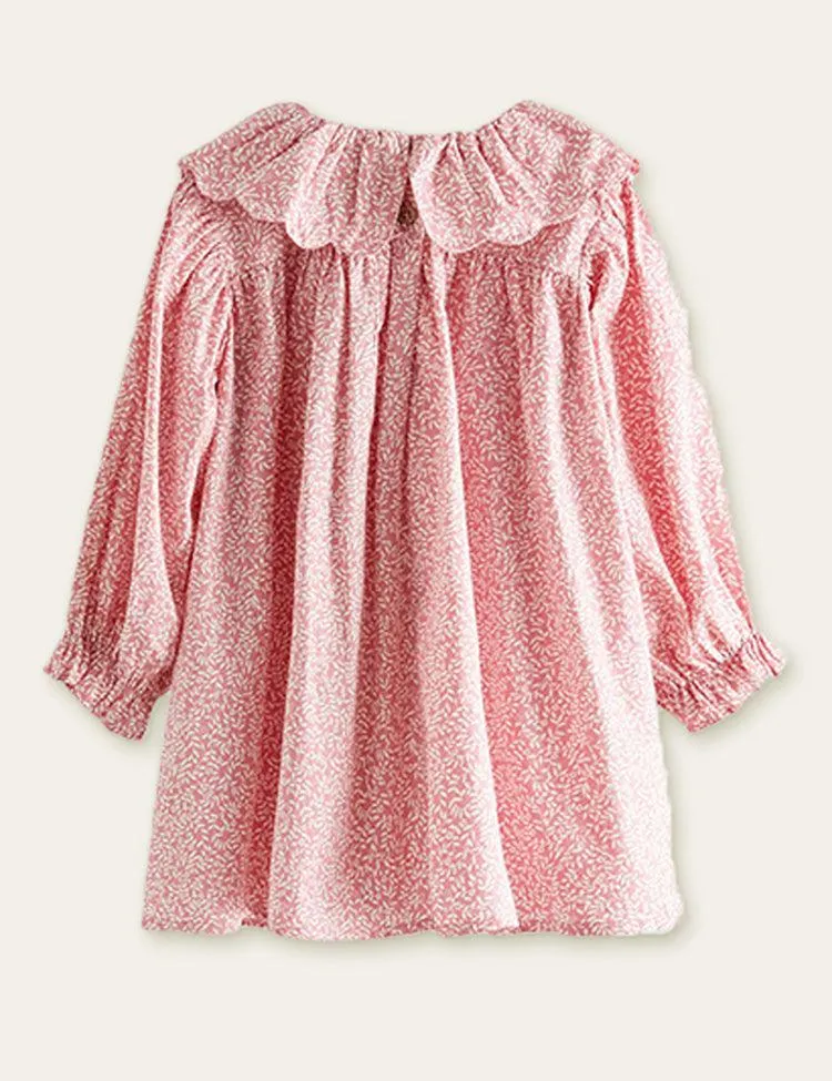 Floral Printed Long Sleeve Dress - Image 2