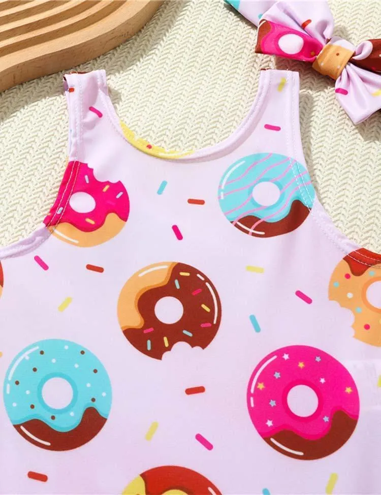 Flounced One-Piece Swimsuit - Image 4