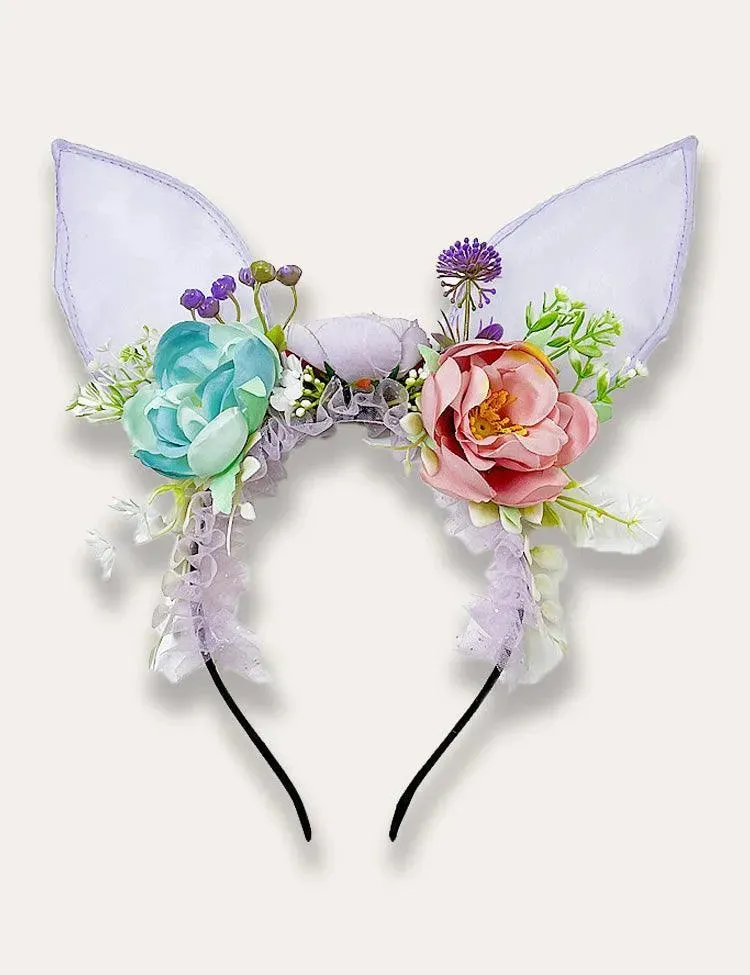 Flower Bunny Tulle Dress - Image 3