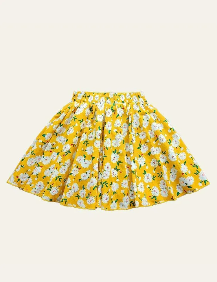 Flower Pleated Skirt - Image 10