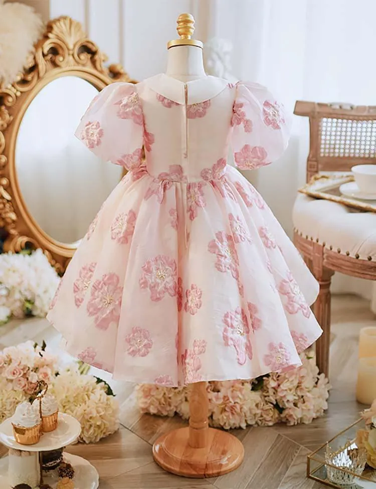 Flower Print Princess Dress - Image 3