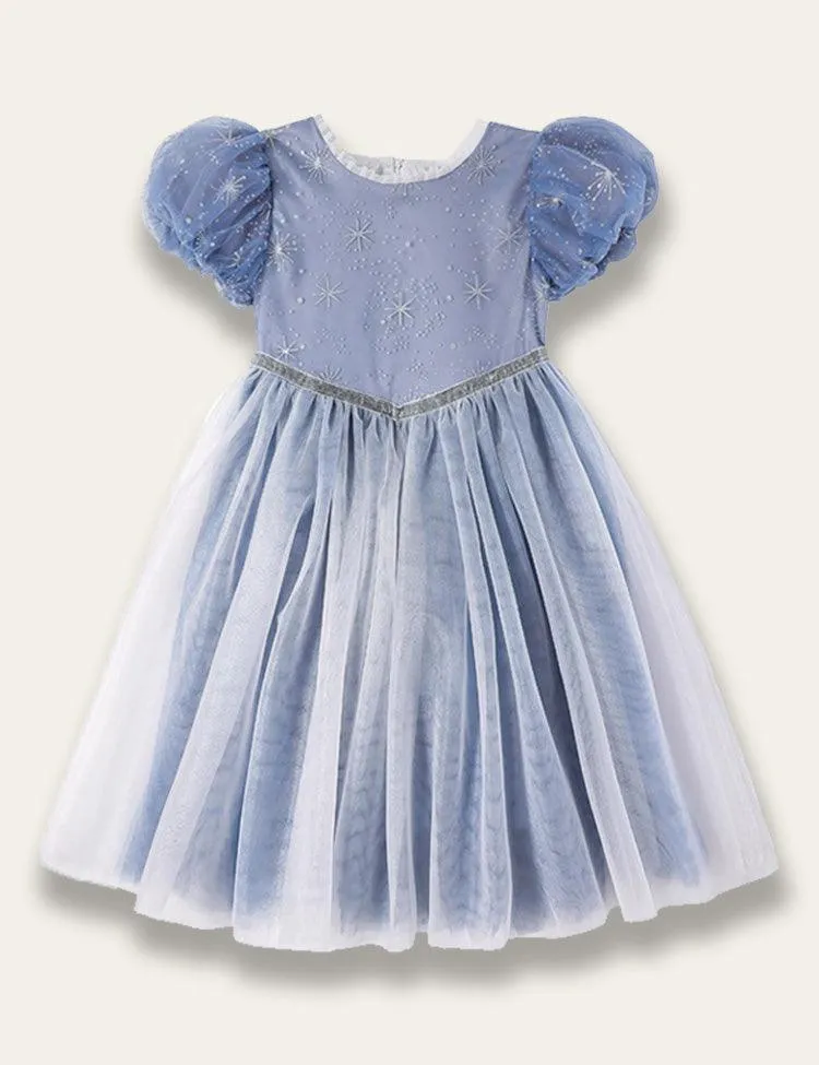 Frozen Elsa Princess Party Dress - Image 3