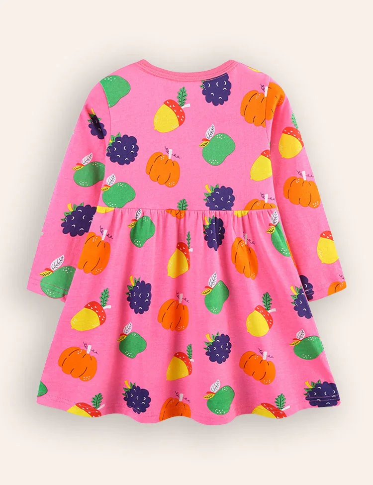 Fruit Print Dress - Image 2