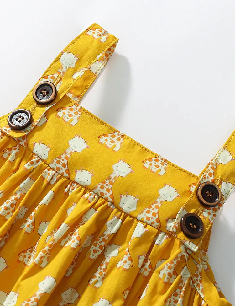 Giraffe Full Printed Strap Dress - Image 2
