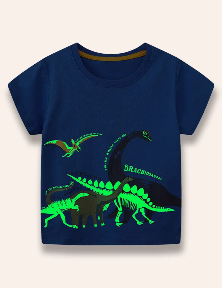 Glowing Dinosaur T-Shirt - Image 2