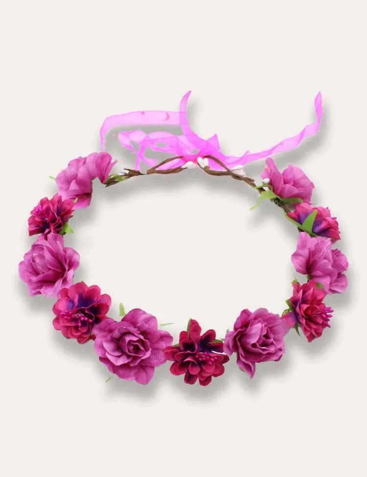 Handmade Rattan Garland Headdress - Image 2