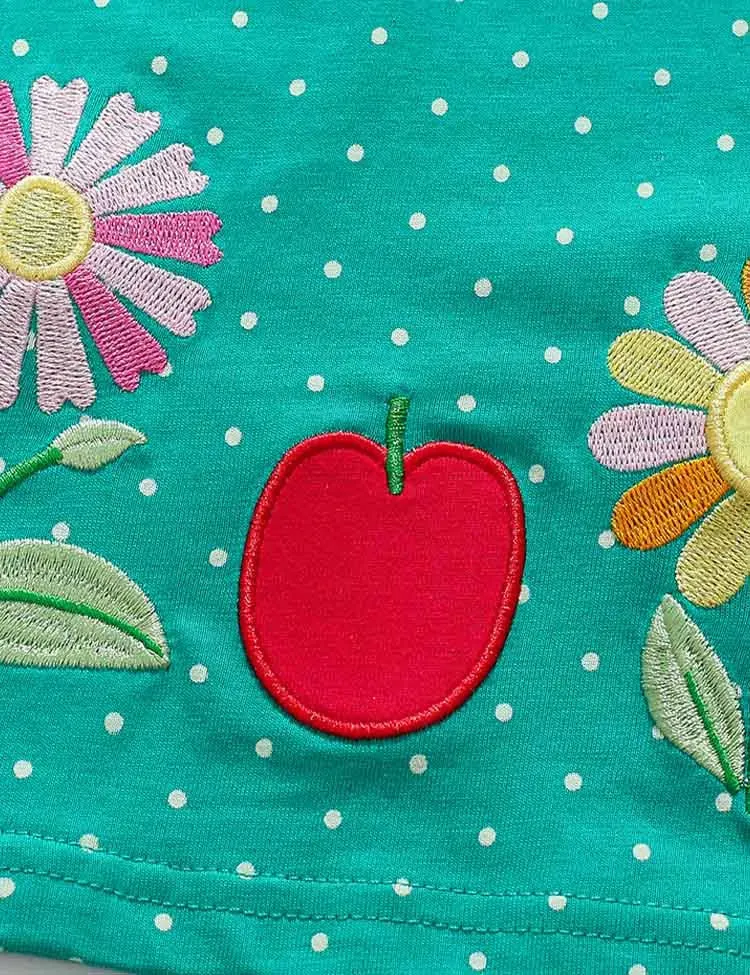 Idyllic Caterpillar Embroidered Dress - Image 3