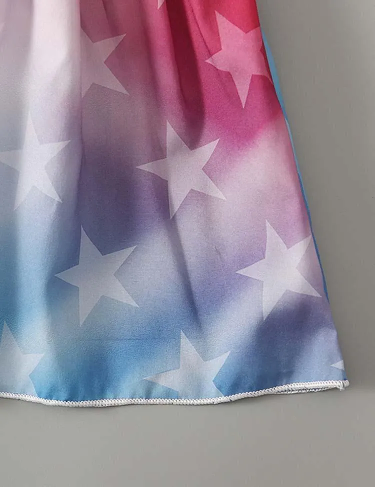 Independence Day Printed Sleeveless Dress - Image 2
