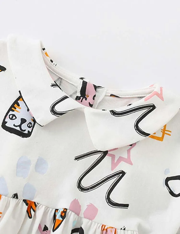 Kitten Full Printed T-shirt - Image 3