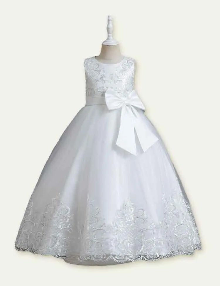 Lace Embroidery Tulle Tutu Evening Gown - Image 2