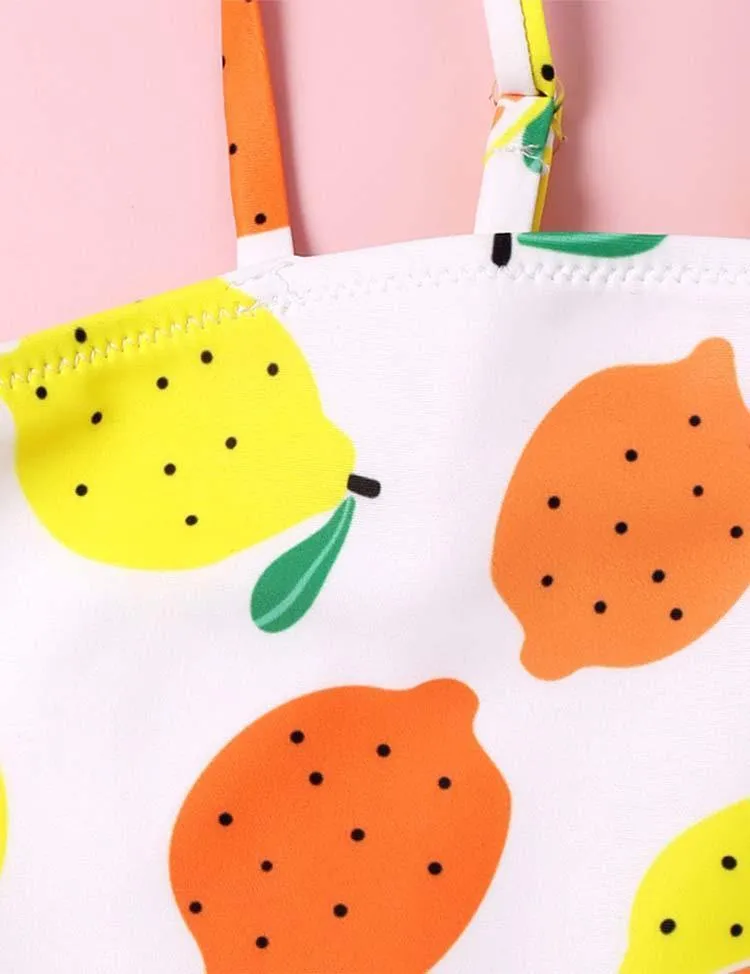 Lemon Printed Swimsuit - Image 2