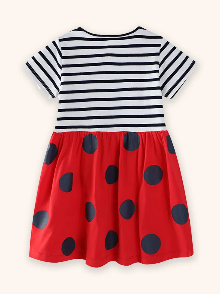 Little Bee Striped Dress - Image 2