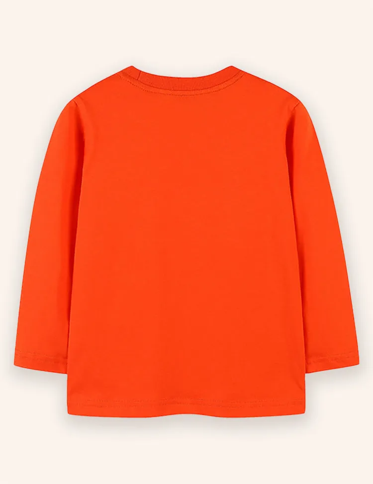 Glowing Dinosaur Long Sleeve T-shirt - Image 3