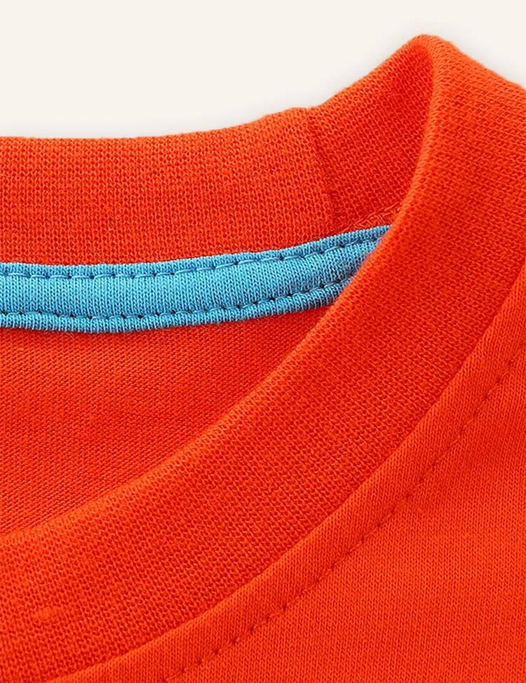 Glowing Dinosaur Long Sleeve T-shirt - Image 4