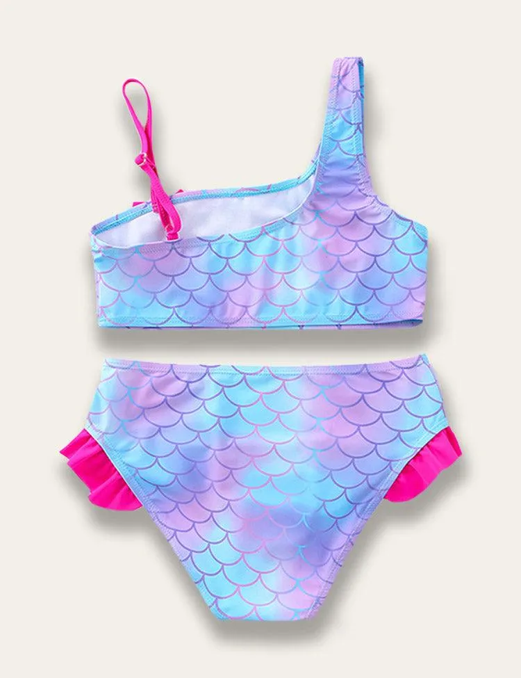 Mermaid Print Swimsuit - Image 2