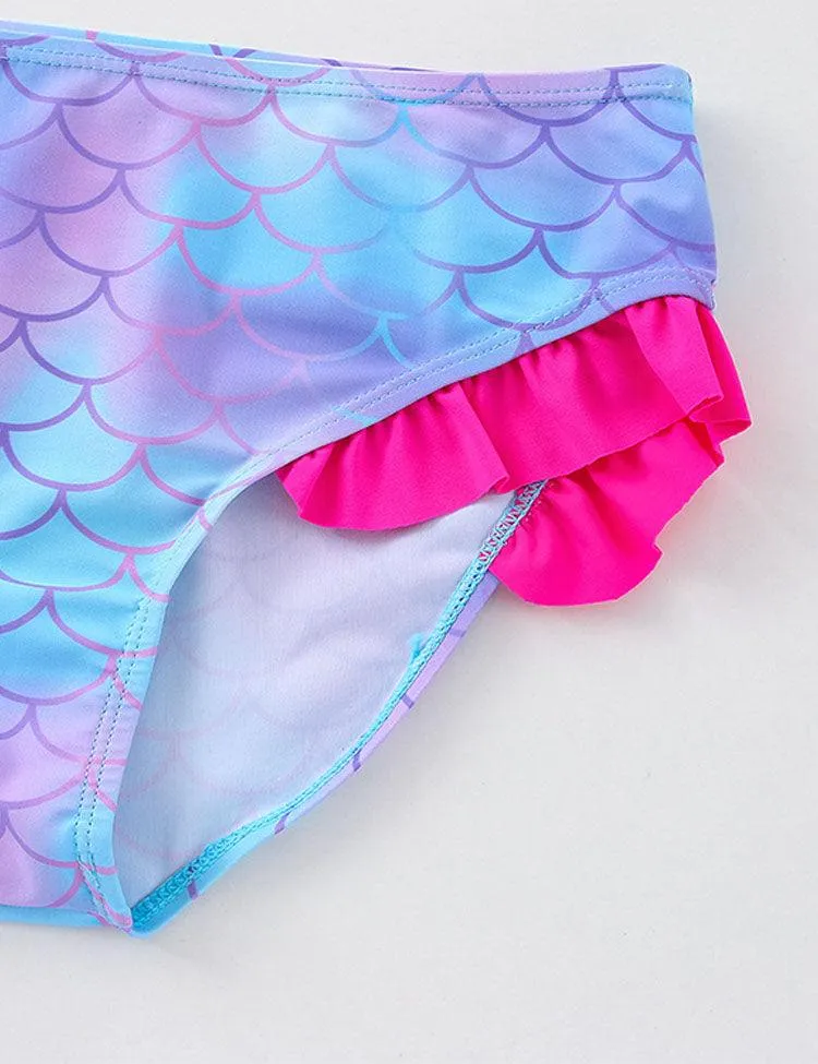 Mermaid Print Swimsuit - Image 3