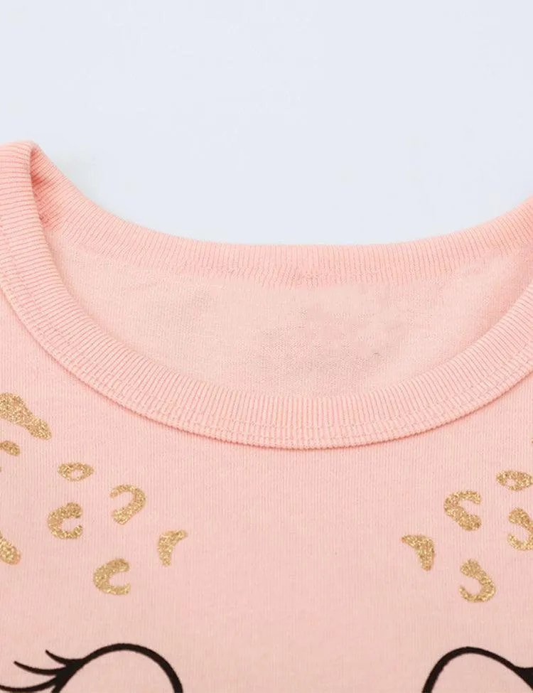 Mesh Cat Printed Dress - Image 3