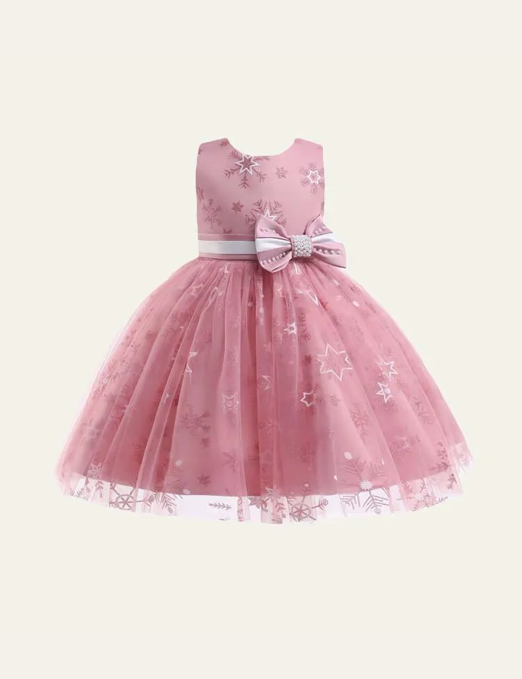 Mesh Sequins Party Dress