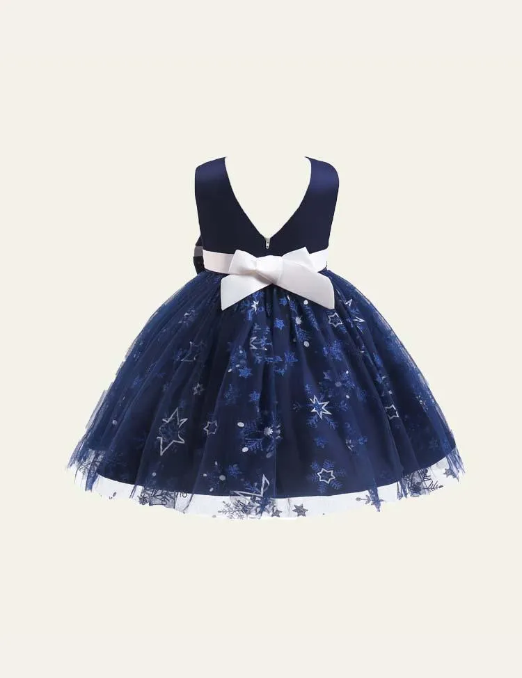 Mesh Sequins Party Dress - Image 4