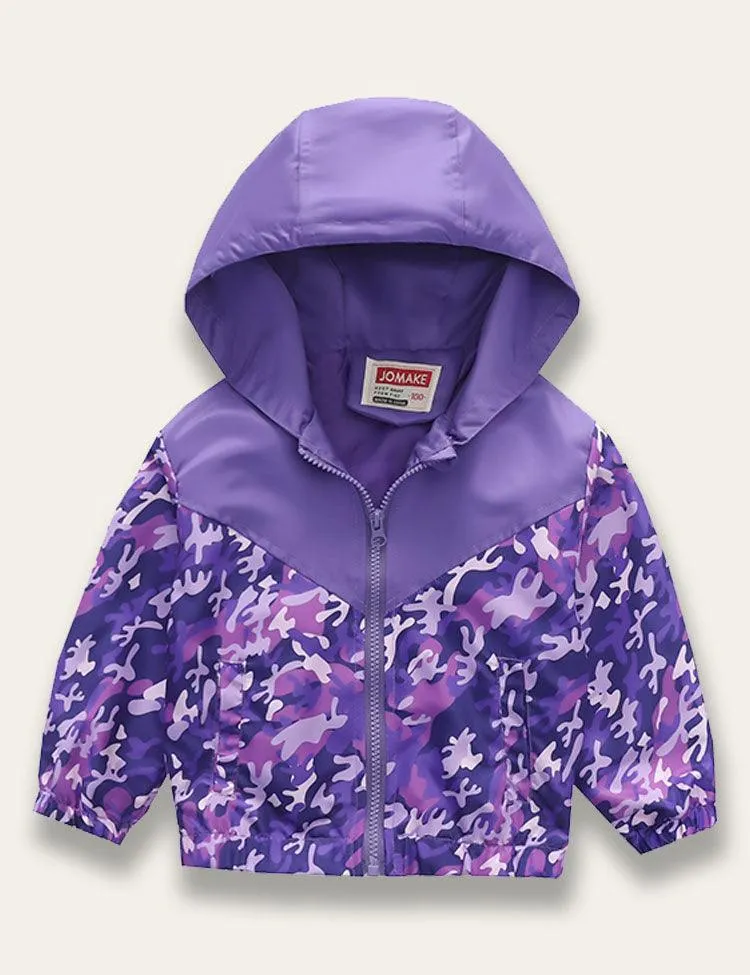 Multicolor Print Hooded Coat - Image 10