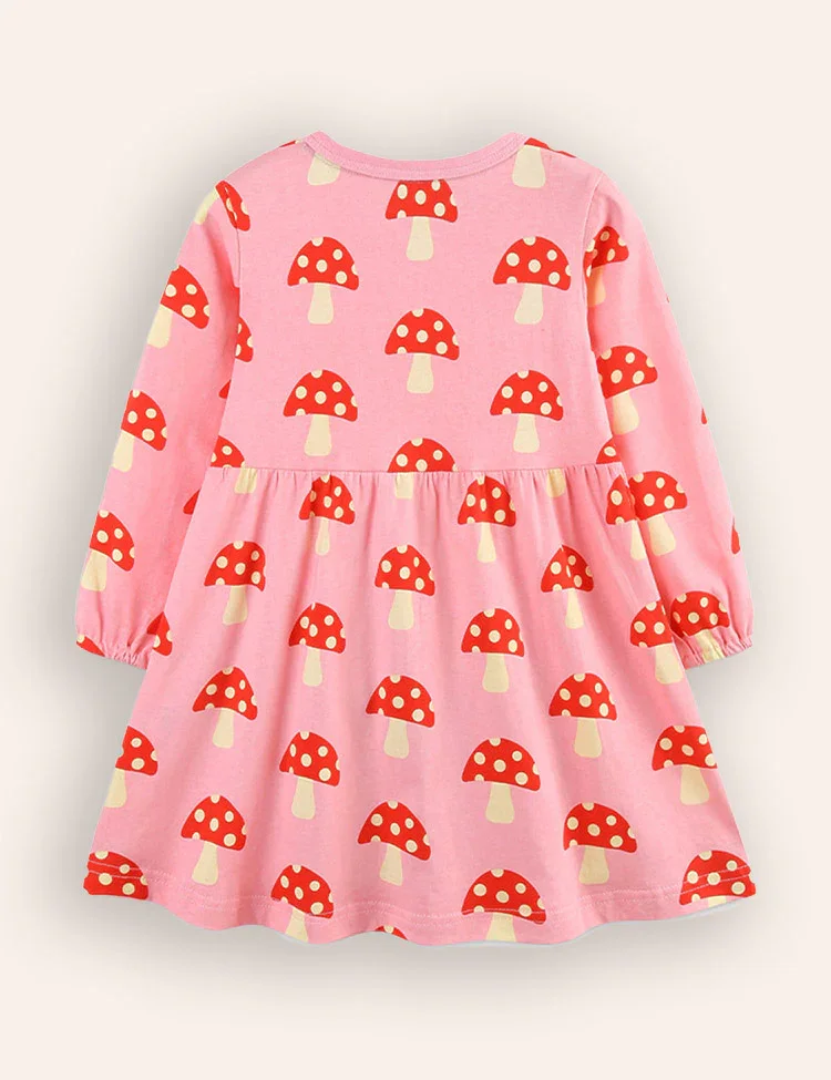 Mushroom Printed Dress - Image 2