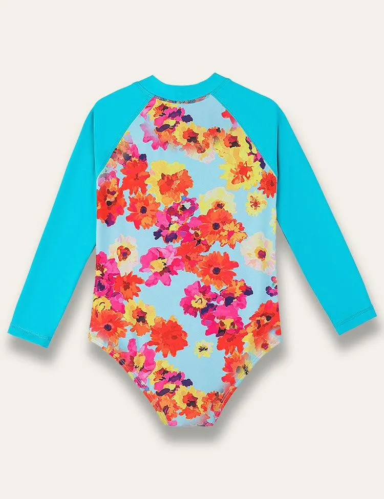 One Piece Butterfly Print Swimsuit - Image 4