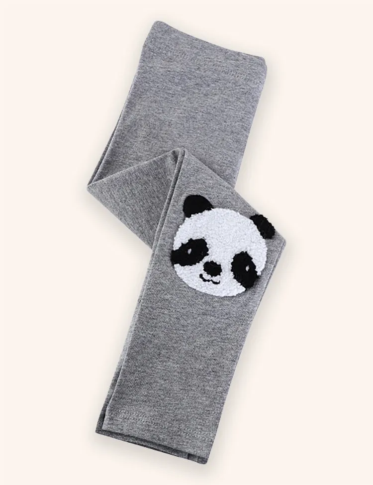 Panda Applique Leggings - Image 2