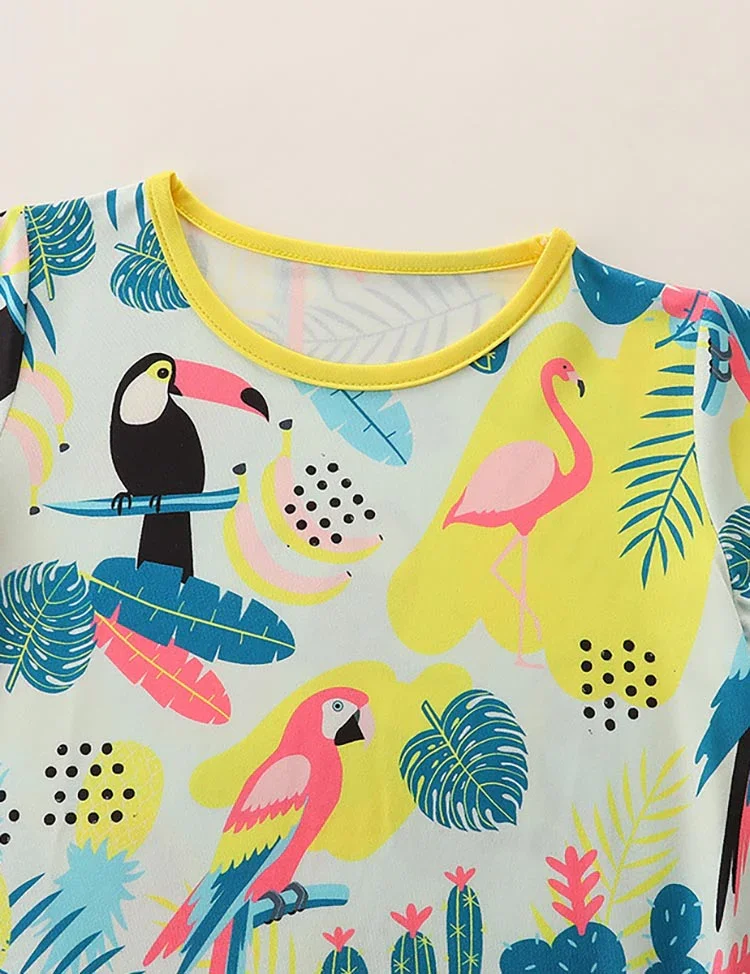Parrot Print Dress - Image 3
