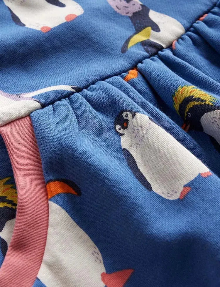 Penguin Printed Pocket Dress - Image 3