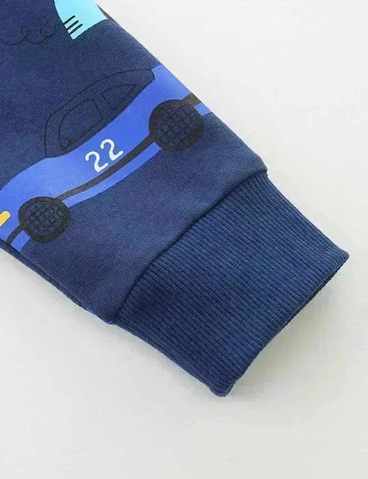 Racing Car Printed Sweatshirt - Image 3