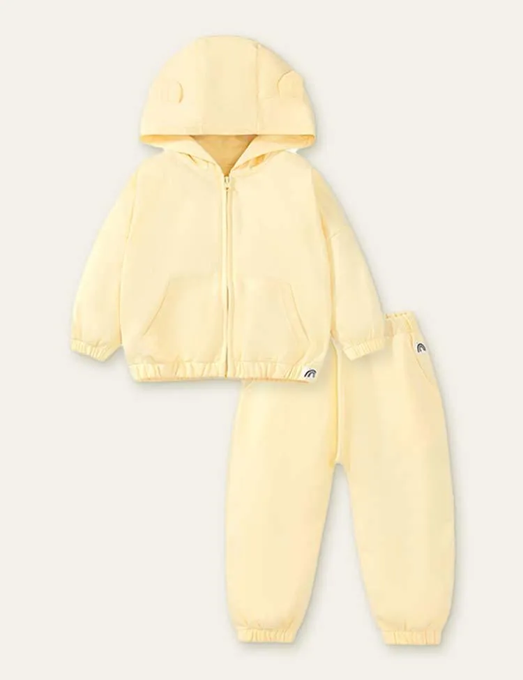 Rainbow Hooded Set