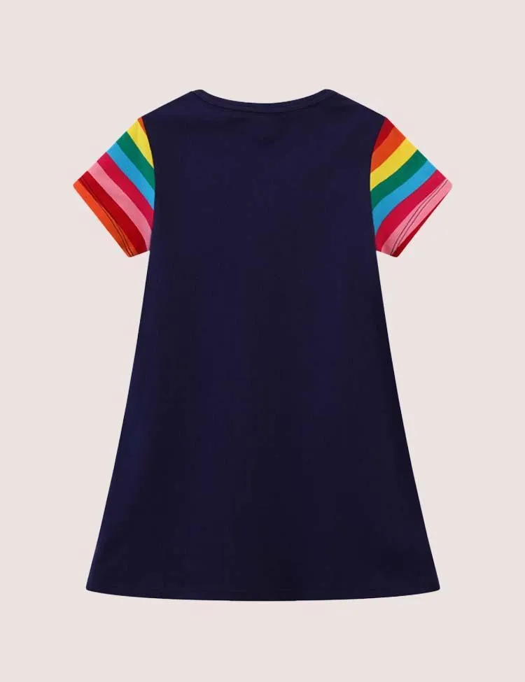 Educational Appliqué Planet Dress - Image 3